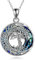 YAFEINI Tree of Life Necklace 925 Sterling Silver Crystal Tree of Life Pendant Necklace Celtic Knot Tree of Life Jewelry for Women Gifts