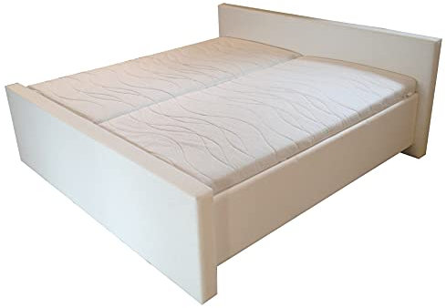 PAARA Polsterbett Las Vegas 40K mit Bettkasten und Fußblende, Lattenrost mit Gasdruckfedern, Matratze, alle Größen - Jedes Bett EIN Unikat - Made in Germany (200 x 210 cm)