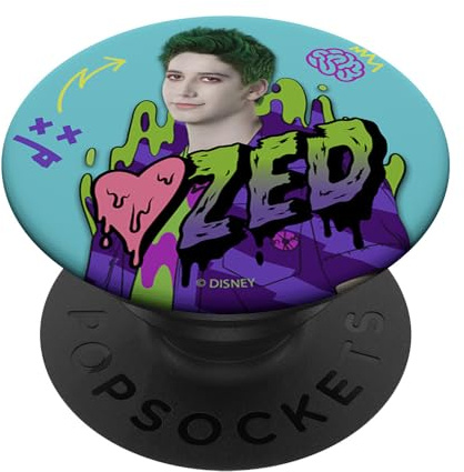 Disney Zombies Zed Portrait PopSockets Swappable PopGrip