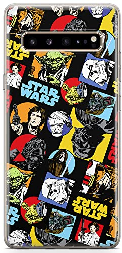 ERT GROUP Handyhülle für Samsung S10 5G Original und offiziell Lizenziertes Star Wars Muster Star Wars Logo 018 optimal an die Form des Handy angepasst, hülle aus TPU