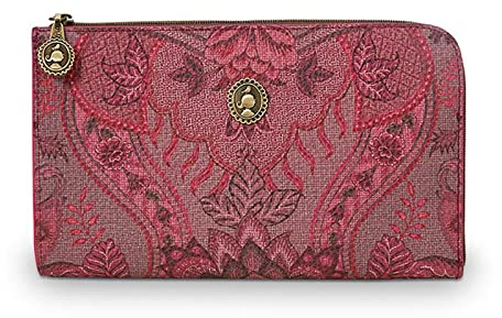 Pip Studio [W0724] Cosmetic Zipper Pouch Kyoto Festival Dark Pink 21x12.5cm