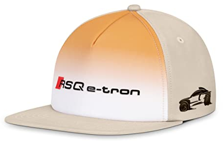 Audi 3132300900 Snapback Cap Basecap Baseballkappe Kappe, mit RS Q e-tron Logo