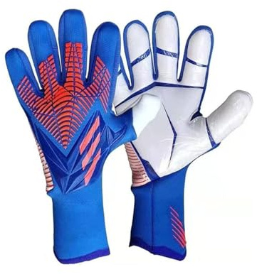Kinder Fußballhandschuhe Torwarthandschuhe, Fußballhandschuhe für Jungen, Mädchen & Junior Torhüter Fußballhandschuhe für Training und Spiel, rutschfest, Handgelenkschutz, Größe 6/7/8/9/10 10yards