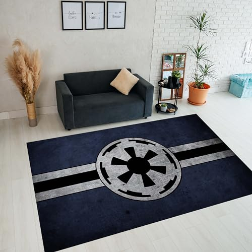 CoolVibesR104.1 Teppich mit Imperialflagge, gemustert, für Kinder- und Jungenzimmer, 60 x 80 cm