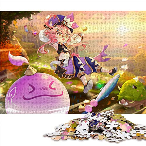Puzzles für Erwachsene, 1000 Puzzles, Genshin Impact Dori, Holzpuzzles für Erwachsene und Kinder ab 12 Jahren, 50 x 75 cm
