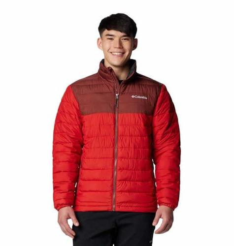 Columbia Men's Powder Lite 2 Jacket, Sail Red/Spice, L