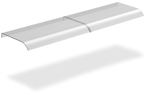 DKIEI Door Canopy, Outdoor Rain Canopy, Front Door Canopy Waterproof, Porch Canopy Awning for Window, Patio, Roof Cover, UV Protection, 50 x 160cm