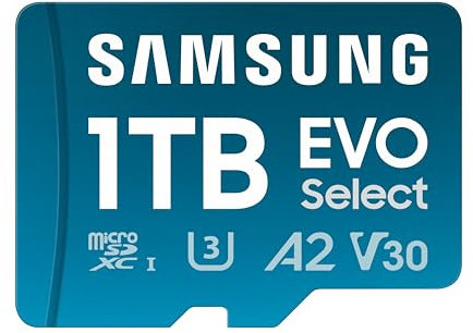 SAMSUNG Evo Select microSD 1tb