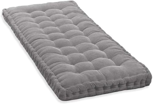 Dicke Sitzauflage Sitzkissen Bank, Gartenstuhl Bankauflage 90x40/100x40/120x40/150x50/160x40/160x50cm Bankkissen, Groß Outdoor Stuhlkissen Bankpolster, Gartenbank Waschbare Sitzkissen(M3,90x40cm/35.43