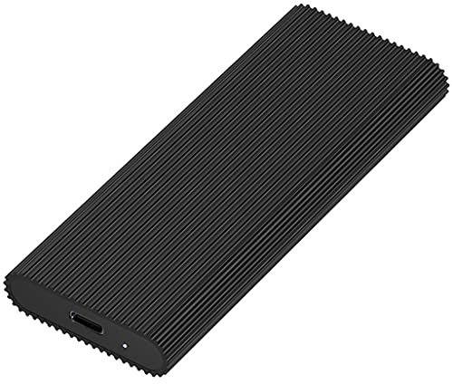 M.2 SSD External Case USB Type-C Port USB 3.1 Gehäuse 10 Gbit/s M.2 Sata Hard Drive Case HDD Hülle (Farbe : M280F-NGFF)