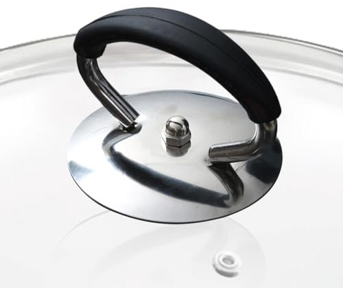 Vriusi Lid Topf, Lid Top Holding Knob, Anti-Scalding Handle, Cookware Lid Ersatz Knob, Slow Cooker Lid Handle, Skillet Lid Knob, Kitchen Cookware Covers Handle, Ersatz Knob for Coo