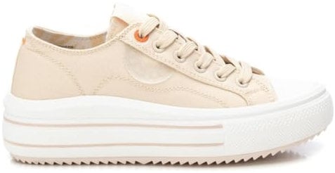 REFRESH - Zapatilla Mujer Beige - Calzado Cómodo y Versátil - Moda Casual - Modelo 17271905 (Talla 37)