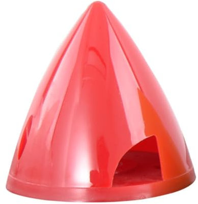 TANGPINGMAO RC Model Aircraft Ebene Schaufel Propeller Spinner Drohnenverkleidung kompatibel mit 38 mm 1,5 rot