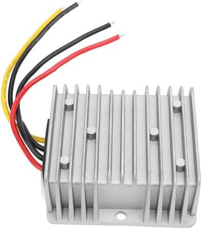DC Voltage Converter Stabilizer Automatic Boost for Home Office Industrial Use, Aluminum Shell Material