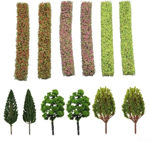 Une nouvelle fabrication de diorama combine neuf bandes de plantes uniques avec six arbres finement conçus