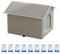 Cooling Cat House, Pet Air Conditioner House With Ice Packs, Bite Resistant Dog Ice Nest, For Kitten Cat Puppy Outdoors Indoors
