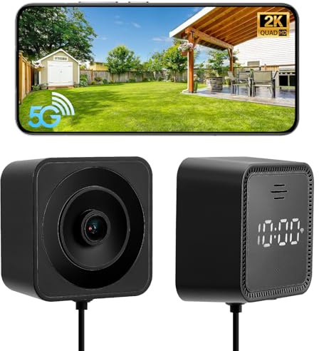 3MP 2K Window Camera,2.4/5GHz WiFi Cameras for Home Security with Full Color Night Vision, AI Person & Vehicle & Motion Detection, 2 Way Audio, 24/7 Recording, Easy & Quick Install in Seconds