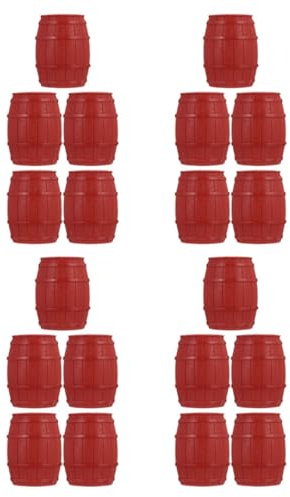 Abnehmbare Piratenfass Modell 20 Stück PVC für Piratenschiff