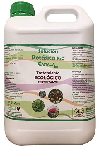 Castalia Jabón Potásico, Solución Potásica K2O, 5 L