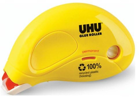 UHU© Einwegkleberoller DRY & CLEAN - permanent, 8,5 m x 6,5 mm
