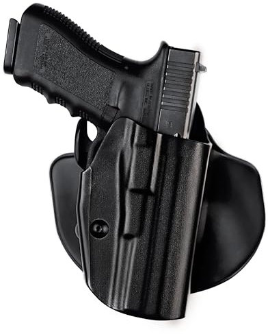Safariland 578W 7TS GLS Wide Frame Long Slide Paddle & Belt Loop Combo Holster, Plain Black, Left