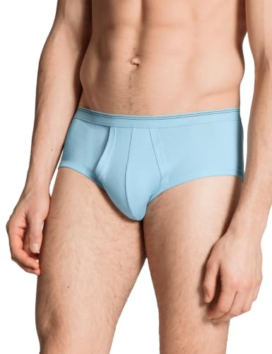 CALIDA Twisted Cotton Slip Herren | Unterhose mit Eingriff, weiche Feinripp-Baumwolle und komfortabler Sitz