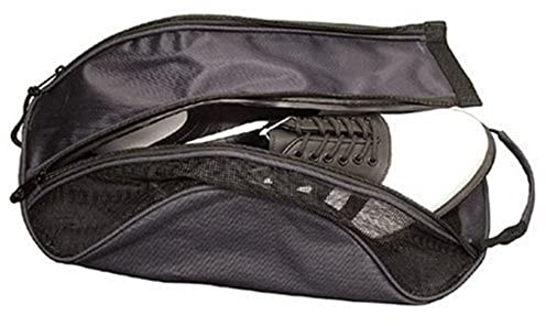 Longridge Black Mesh Golfschuhtasche