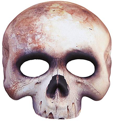 W WIDMANN MILANO Party Fashion - Monster Maske aus Latex, Halloween, Dämon, Horror