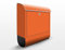 Briefkasten mit Zeitungsrolle Colour Orange 46cm x 39cm