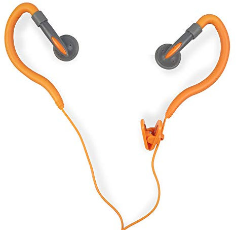Phoenix Fitness RY989 Cuffie - Auricolari sportivi - Auricolari per allenamento - Allenamento impermeabile per tutte le attività - Arancione