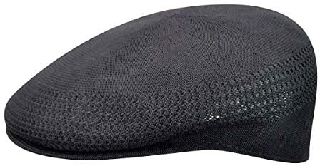 Kangol Herren Tropic Ventair 504 Cap Hut, Schwarz/Gold, Large