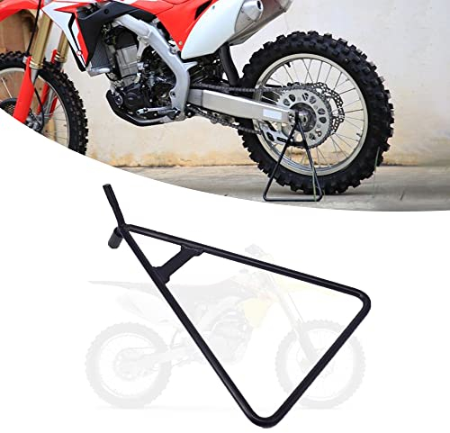 JFG RACING Motorcycle Rear Wheel Paddock Stand,Universal Triangle Motorcycle Stand Lift Holder 14.5mm 11mm 18mm for Dirt Pit Bike Supermoto-Black