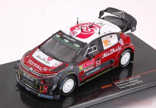 Ixo Model SCALE MODEL COMPATIBLE WITH CITROEN C3 WRC N.10 RALLY PORTUGAL 2018 MEEKE-NAGLE 1:43 RAM675