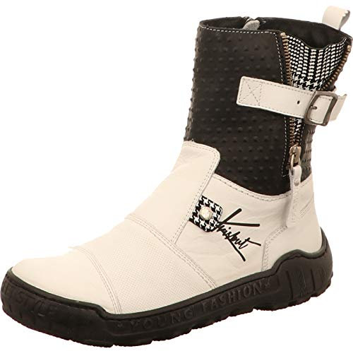 KRISBUT Damen Schneestiefel 3116-3-8 Gr. 39 Wei├č Punk Winter Outdoor Snow Boot