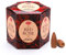 HEM Red Rose Rückfluss Braune Räucherkegel | Langanhaltendes Aroma für Positivität & Reine Luft | Holzpulver | Aromatherapie für Stressabbau, Luftreiniger & Reinigung | Geschenkset - 40 Stück Kegel