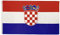 FlagScout - Kroatien Flagge | 90 x 150 cm | Flaggen mit top Qualität, hochwertiger Verarbeitung und kräftigen Farben