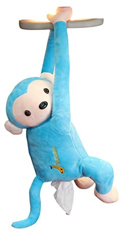 CarWorld AFFE Tissue Box Auto hängen Taschentuch Fall Plüsch Serviette Box Handtuchhalter Fälle Innenzubehör