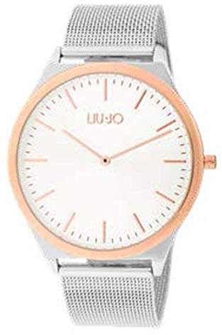 Liu Jo Orologio Analogico al Quarzo Uomo con Cinturino in Acciaio Inossidabile TLJ1799