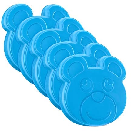 Navaris Kühlakku Kühlpad für Kühltasche - Lunch Box 5X Kühlakkus - Kühl Akku Cool Pack - 5er Set Kühlelemente für Lebensmittel