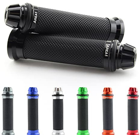 Area1 Lenkergriffe kompatibel mit Cross, Super 8, 9, Mxer, Nexxon, Sento (Dome/Schwarz)