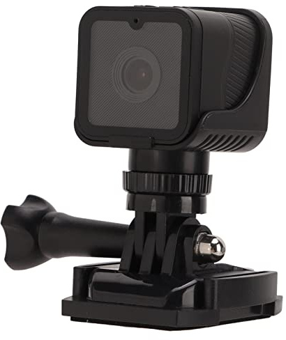 ASHATA Caméra d'action WiFi, Mini Caméra de Sport Portable HD 1080p, Caméra d'action WiFi Hotspot avec Microphone, Carte Mémoire 256G, Charge USB Alimentée par Batterie, pour L'extérieur