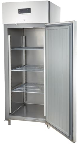 GastroHero ECO 650 GN 2/1 Monoblock Gastronomie Kühlschrank, 616 Liter, Gastronomiebedarf, Großvolumiger freistehender Gewerbekühlschrank, Energiesparend, Robuste Bauweise