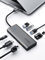 Laptop Docking Station, iDsonix 8 in 1 USB C Docking Station with HDMI 4K@60Hz, PD 100W, Gigabit Ethernet, 3 USB Ports, SD/TF, USB C Hub for MacBook Air/Pro, iPad, Dell, Hp, Lenovo