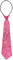 Balinco Pailetten Krawatte (Pink)