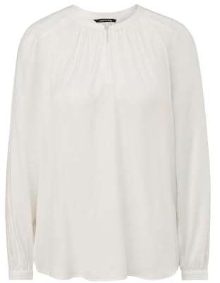 comma Satinbluse Langarm