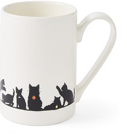 Portmeirion Mug Meirion Silhouette Cat Friends Single Mug