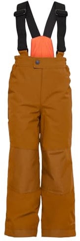 VAUDE Snow Cup Pants III Schneehose Kinder – warme Skihose Kinder wasserdicht, winddicht & atmungsaktiv, abriebfeste Schneehose Jungen & Mädchen mit anpassbarer Beinlänge – Größe: 92