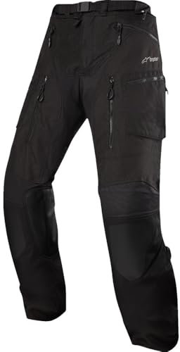 Alpinestars Ardent 3-in-1 Adventure Touring Herren Street Motorradhose, Schwarz/Schwarz, M