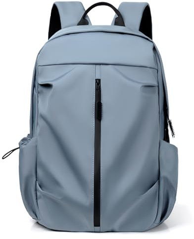 SONARIN Mochila Casual Ligera,Impermeable Mochila Portatil 14 Pulgadas Mochila de Viaje Mochila Escolar Bolsa de Trabajo Universidad Antirrobo para Hombre Mujer(Azul)