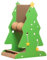 Milageto Tiragraffi per Gattini, tiragraffi in sisal per Gattini, tiragraffi per Gatti a Forma di Albero di Natale, tiragraffi per Gatti da Interno, Gattino